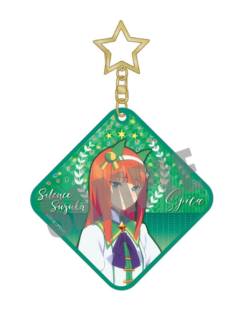 「ウマ娘プリティーダービー」PVC クリアキーホルダー サイレンススズカ